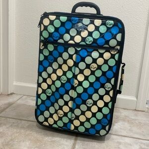 🌼 Vintage Y2K Roxy Suitcase Roxy Luggage Roxy Carry-on Rare Roxy